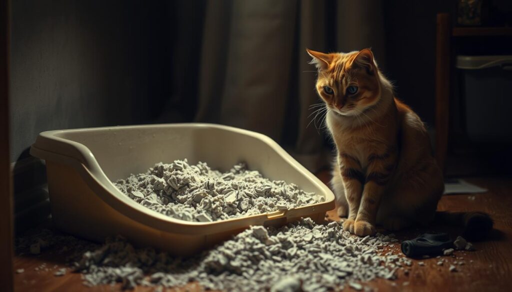 cat litter box issues Cat Peeing Outside the Litter Box